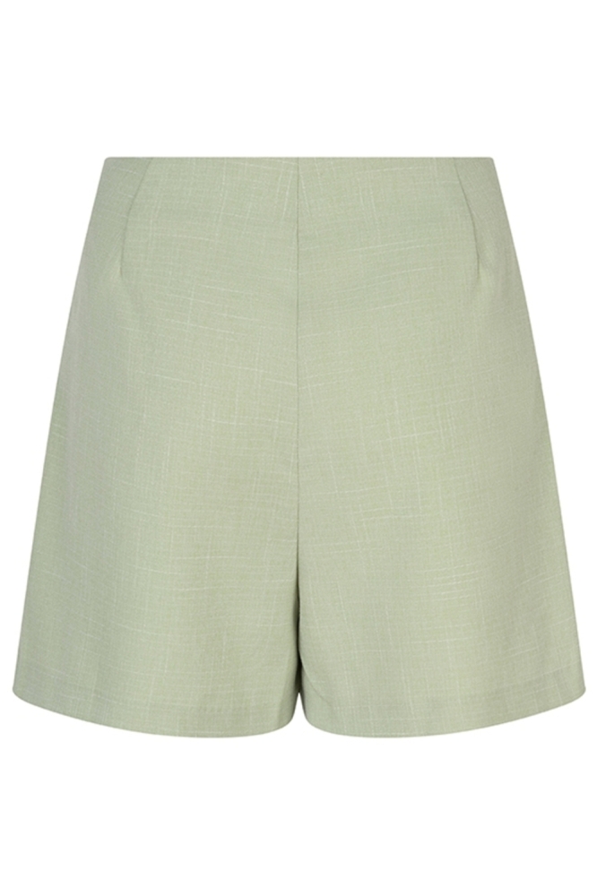 Lofty Manner groene dames korte broek | Achteraanzicht