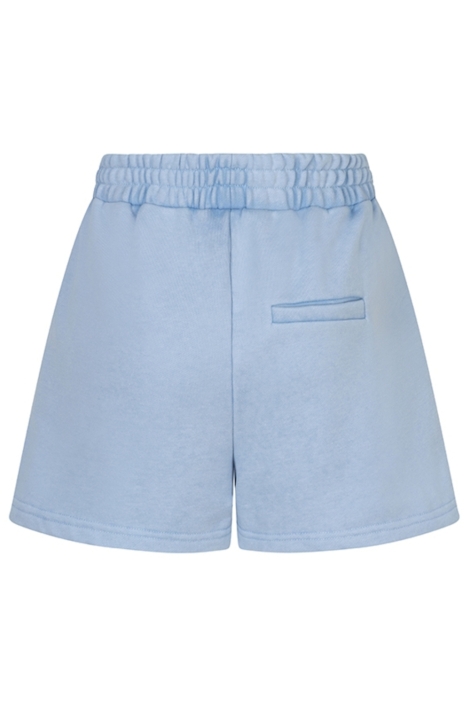 Lofty Manner blauwe dames korte broek | Achteraanzicht