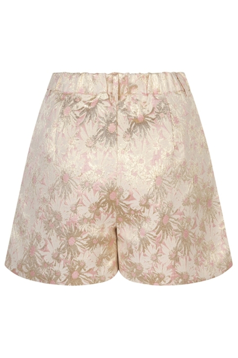 Lofty Manner roze dames korte broek | Achteraanzicht