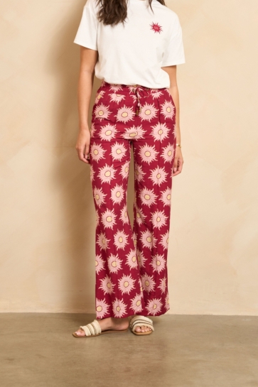 Lofty Manner Broek TROUSER REMI RC31 658 multi brique