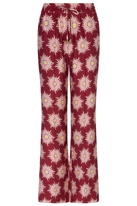 Lofty Manner roze dames broek | Vooraanzicht