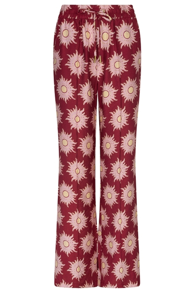 Lofty Manner roze dames broek | Vooraanzicht
