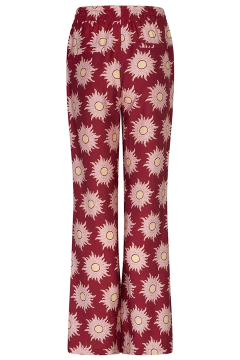 Lofty Manner roze dames broek | Achteraanzicht