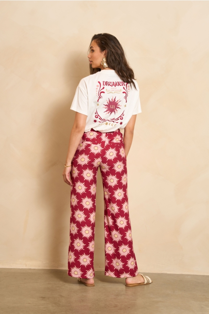 Lofty Manner roze dames broek | Model