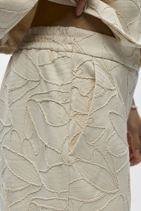 Object beige dames broek | Close up