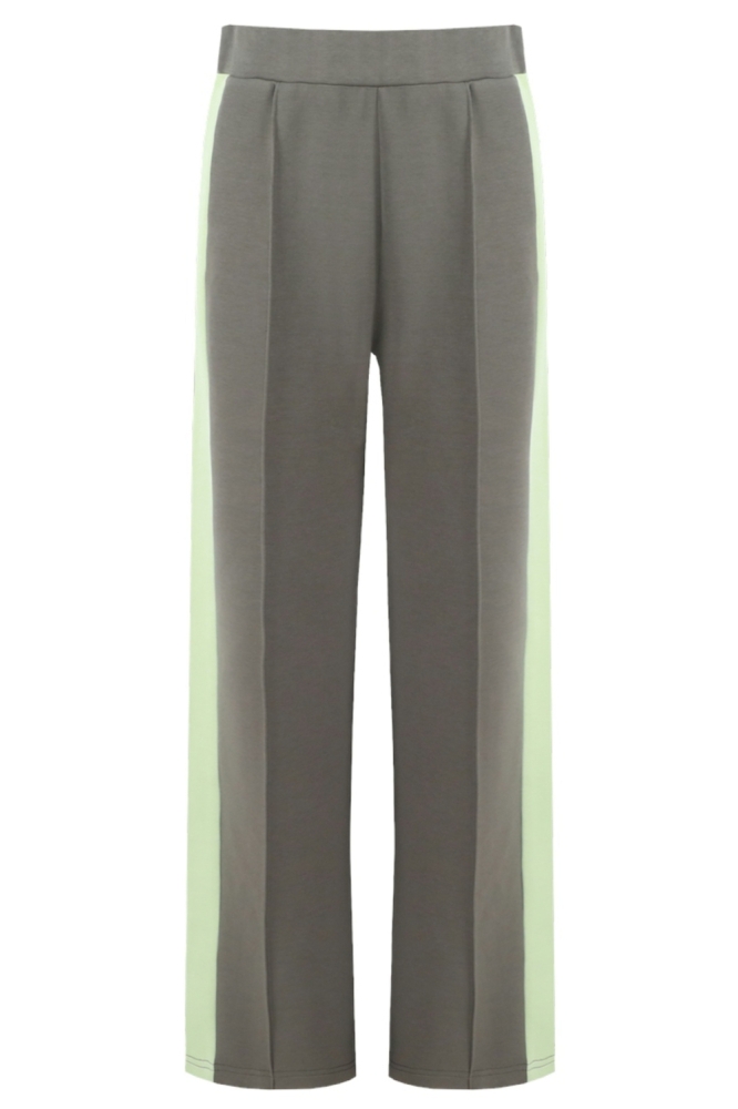 Fluresk bruine dames broek | Vooraanzicht