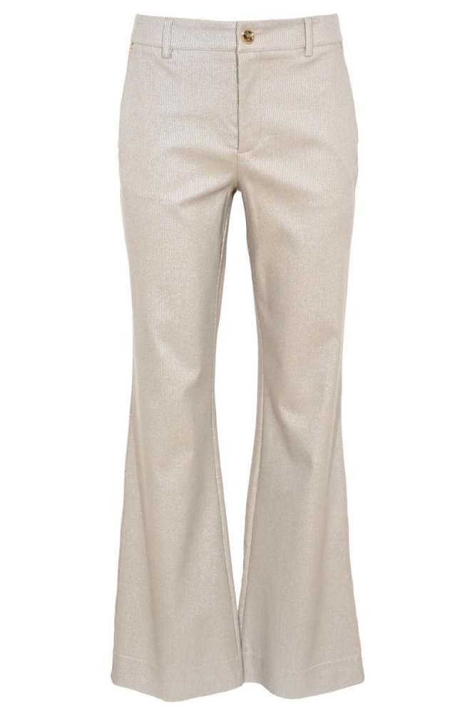 Zizo beige dames broek | Vooraanzicht