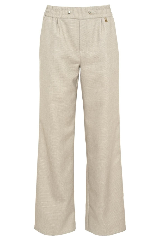 Zizo beige dames broek | Vooraanzicht