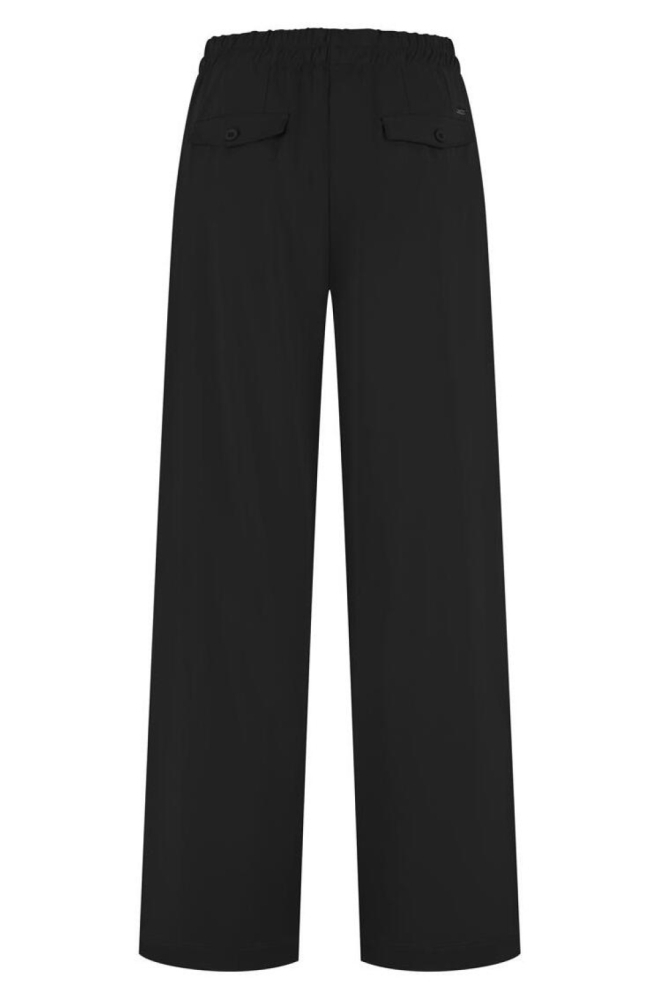 Lady Day zwarte dames broek | Achteraanzicht