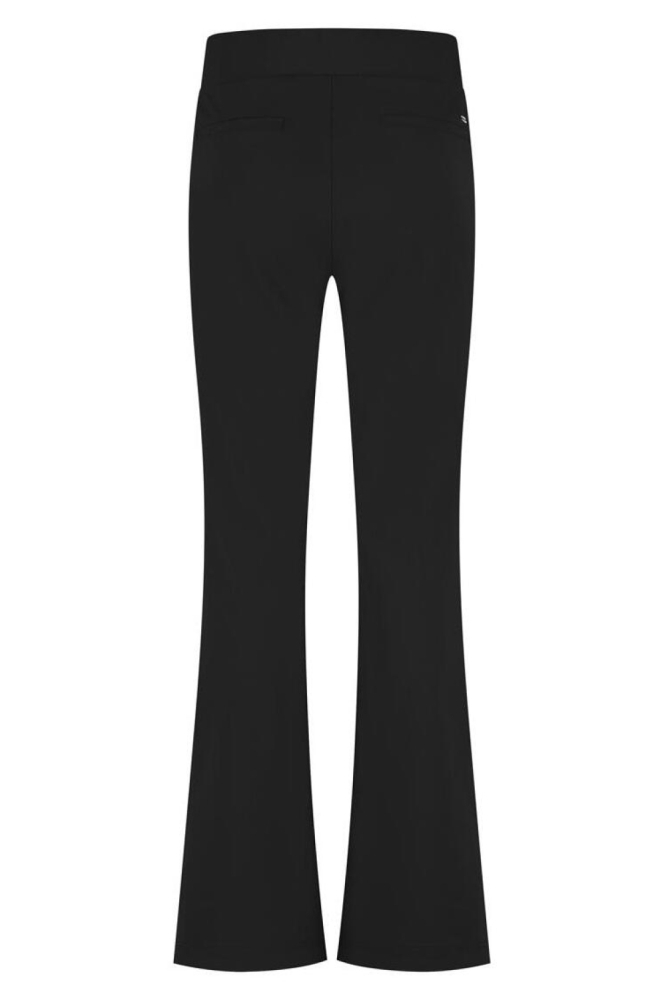 Lady Day zwarte dames broek | Achteraanzicht