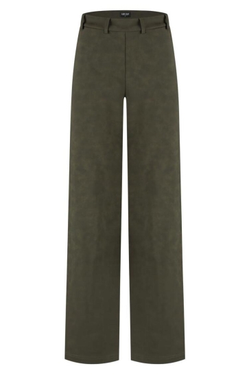 Lady Day Broek PHOENIX BRUSHED L14 875 2952 DARK OLIVE