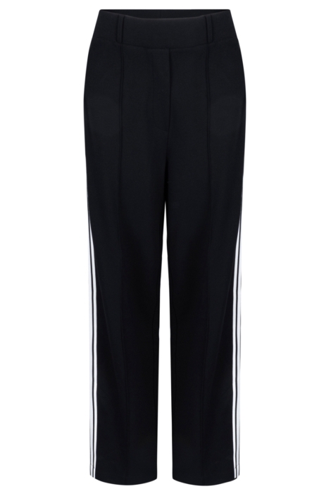 Juffrouw Jansen zwarte dames broek | Vooraanzicht