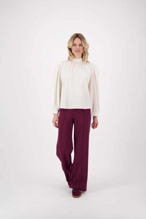 Zusss bordeaux dames broek | Model