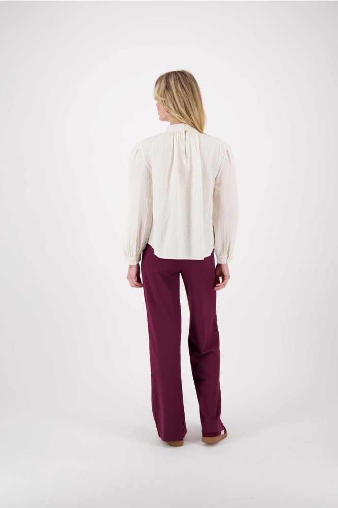 Zusss bordeaux dames broek | Model