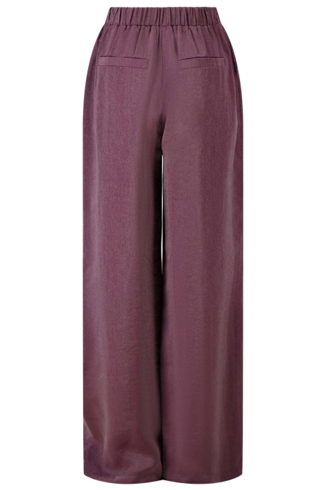 Zusss paarse dames broek | Achteraanzicht