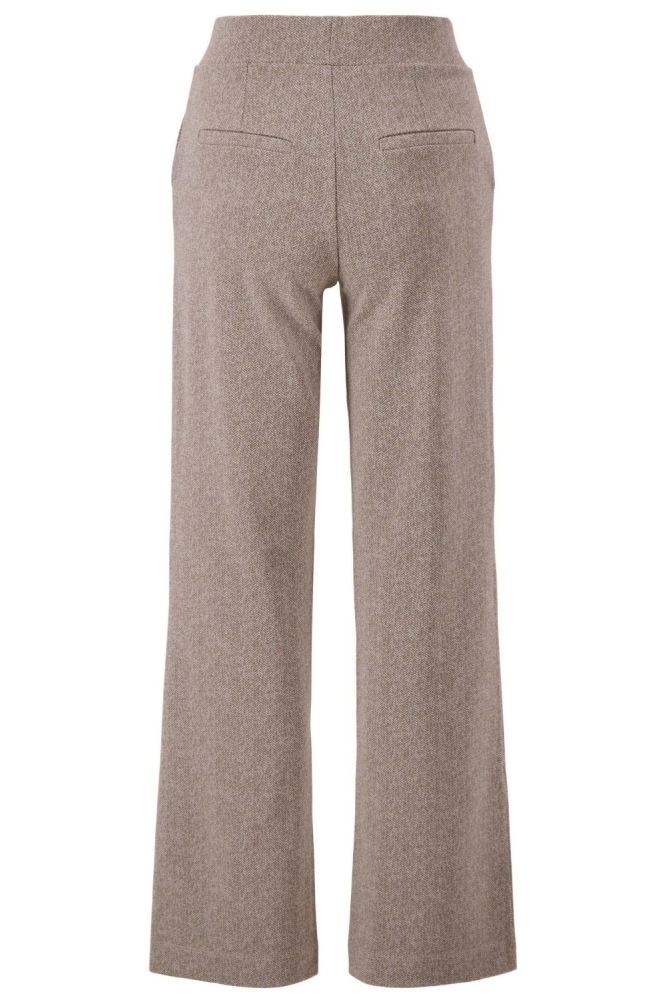 Zusss beige dames broek | Achteraanzicht