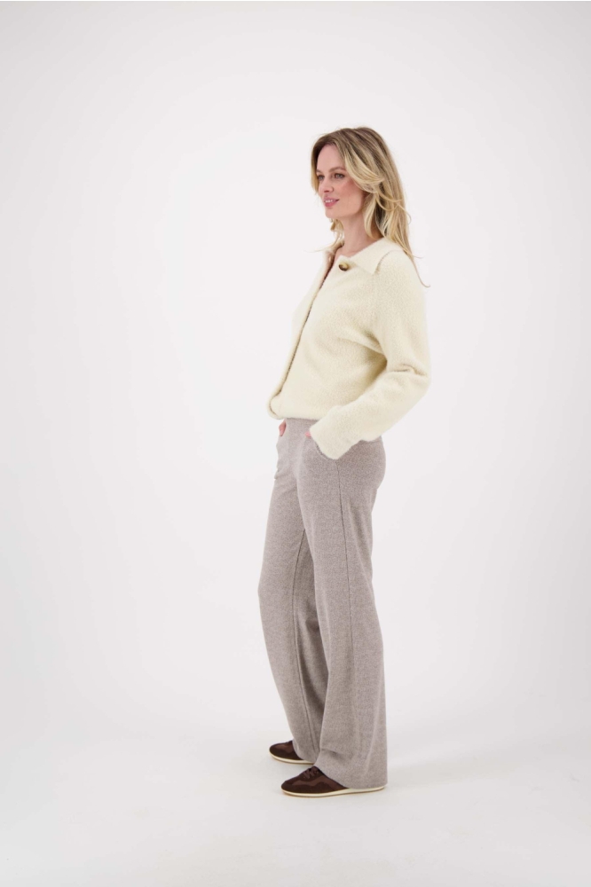 Zusss beige dames broek | Model