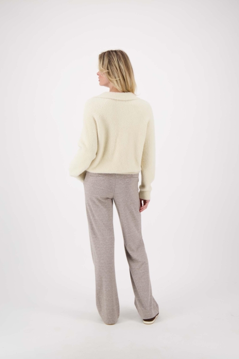 Zusss beige dames broek | Model