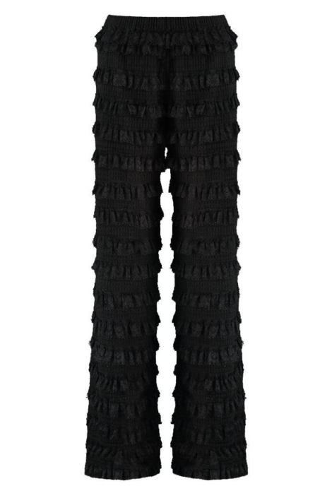 Harper & Yve zwarte dames broek | Vooraanzicht