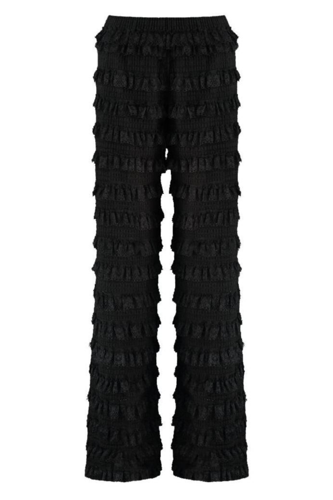 Harper & Yve zwarte dames broek | Vooraanzicht