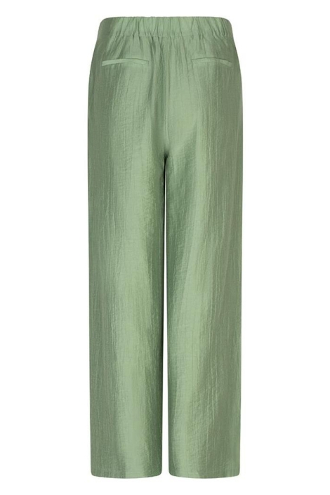 EsQualo groene dames broek | Achteraanzicht