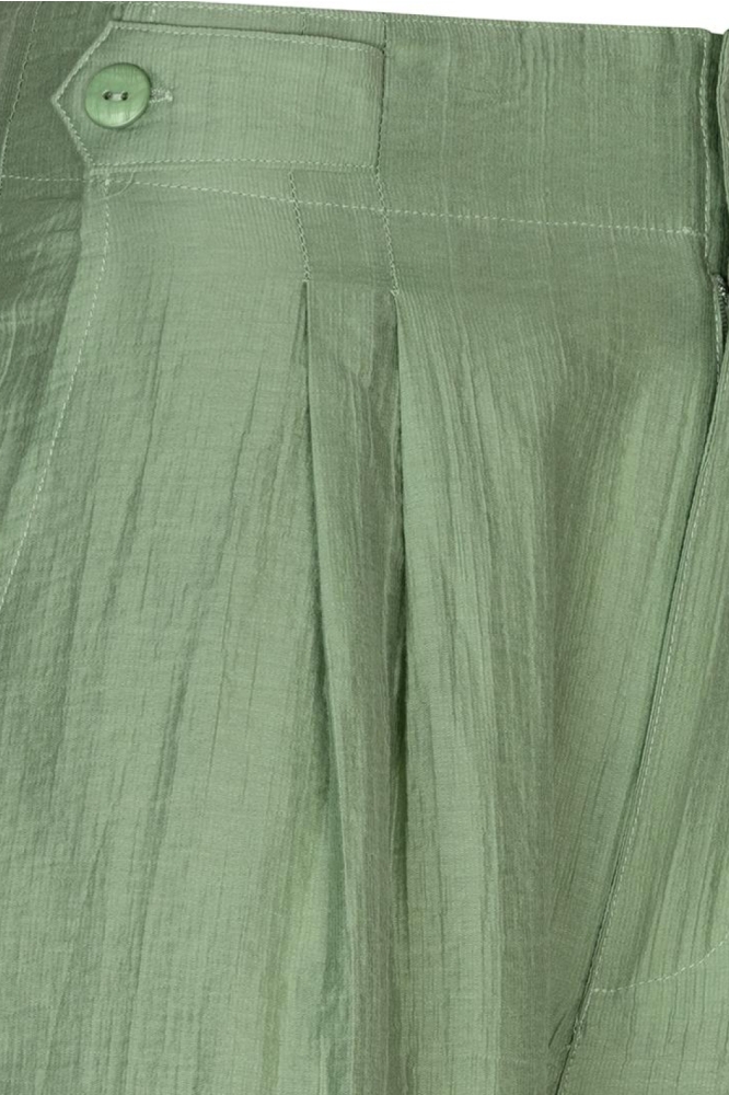 EsQualo groene dames broek | Close up