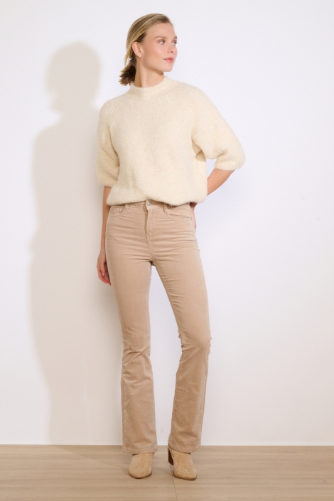 LolaLiza beige dames broek | Model