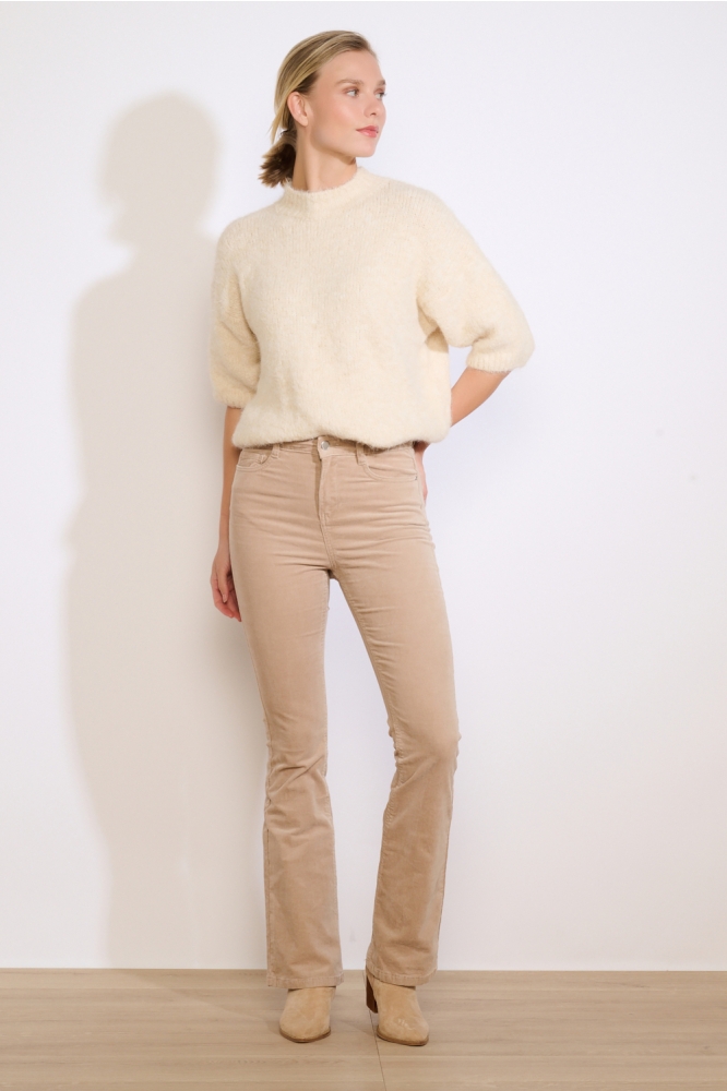 LolaLiza beige dames broek | Model