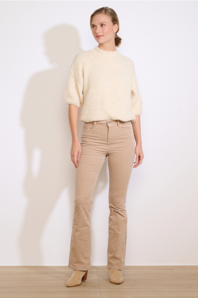 LolaLiza beige dames broek | Model
