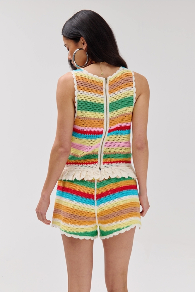 Harper & Yve multi color dames korte broek | Model
