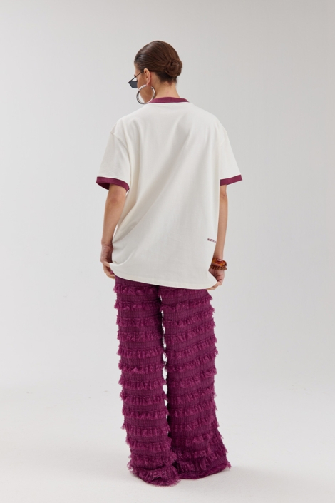 Harper & Yve paarse dames broek | Model