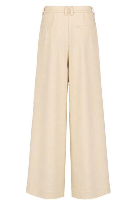 Harper & Yve ecru dames broek | Achteraanzicht
