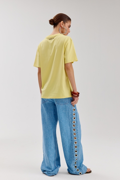 Harper & Yve blauwe dames jeans | Model