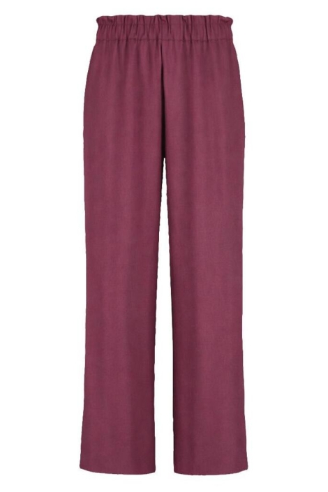 Harper & Yve paarse dames broek | Achteraanzicht