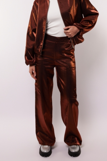 Fluresk Broek FIORA PANTS 25WQF13 341 RUM RAISAN