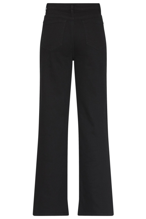 SisterS point zwarte dames jeans | Achteraanzicht