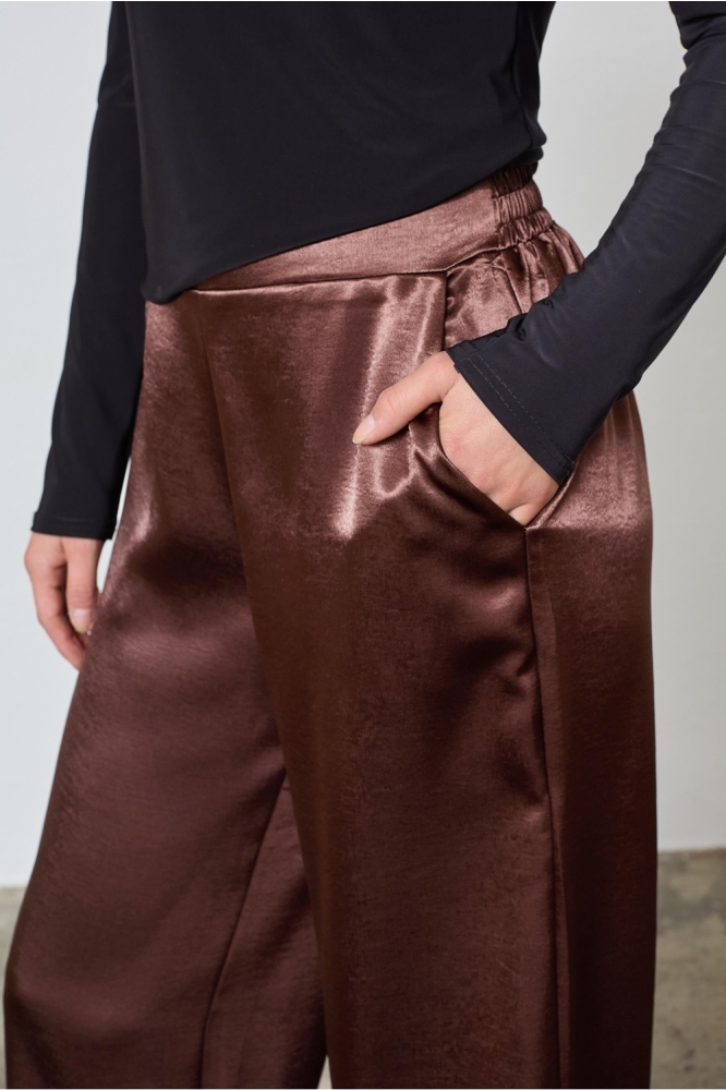 SisterS point bruine dames broek | Close up