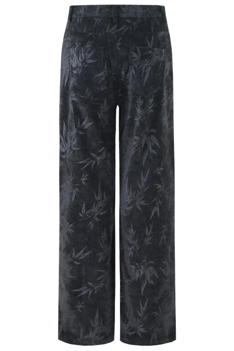 C&S The Label grijze dames broek | Achteraanzicht