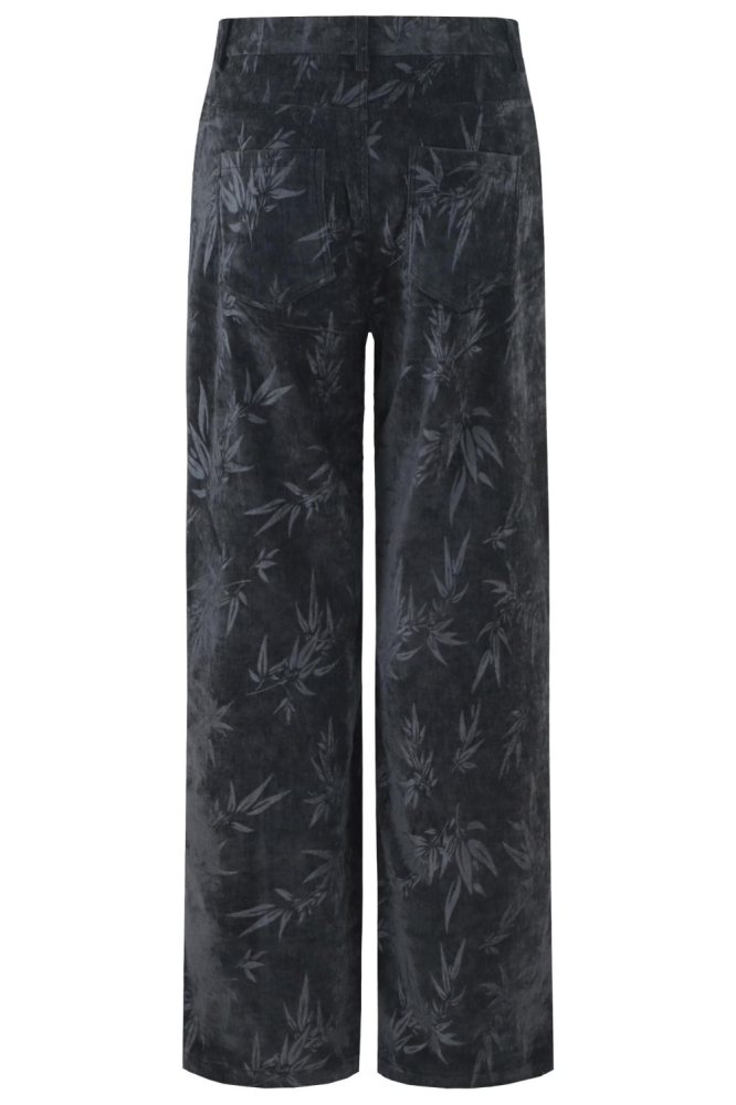 C&S The Label grijze dames broek | Achteraanzicht