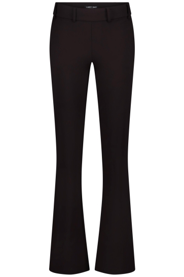 Lady Day Broek POPPY FLARED L14 475 0062 DARK BROWN