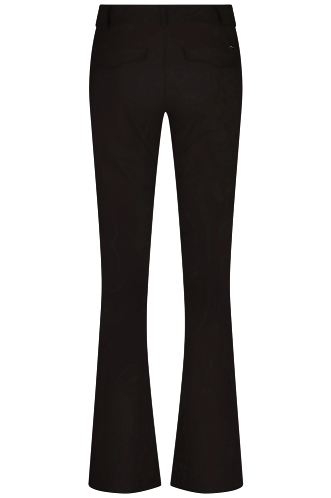 Lady Day bruine dames broek | Achteraanzicht