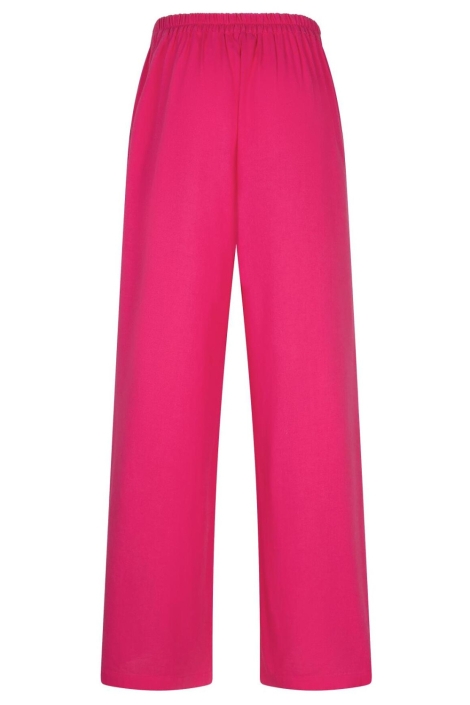 Studio Amaya roze dames broek | Achteraanzicht