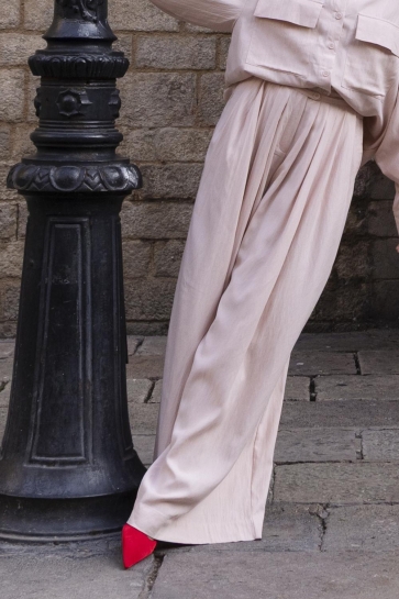 Studio Amaya Broek LOTUS PANTS 262 ST57 LIGHT PINK