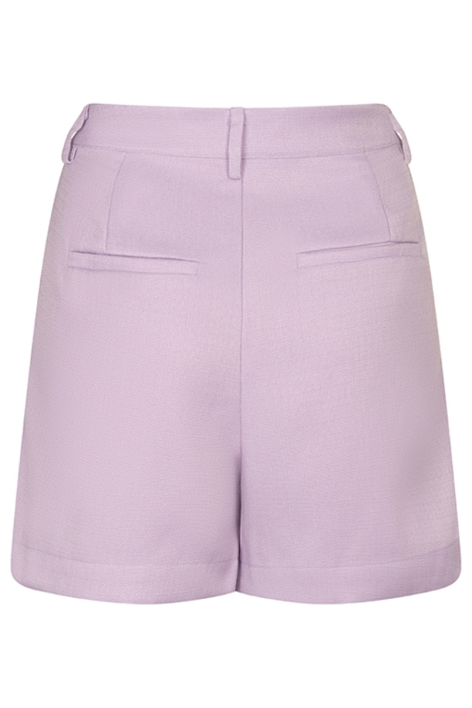 Lofty Manner paarse dames korte broek | Achteraanzicht