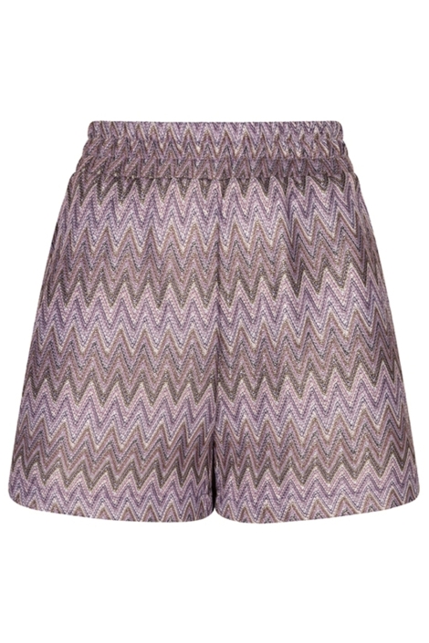 Lofty Manner paarse dames korte broek | Vooraanzicht