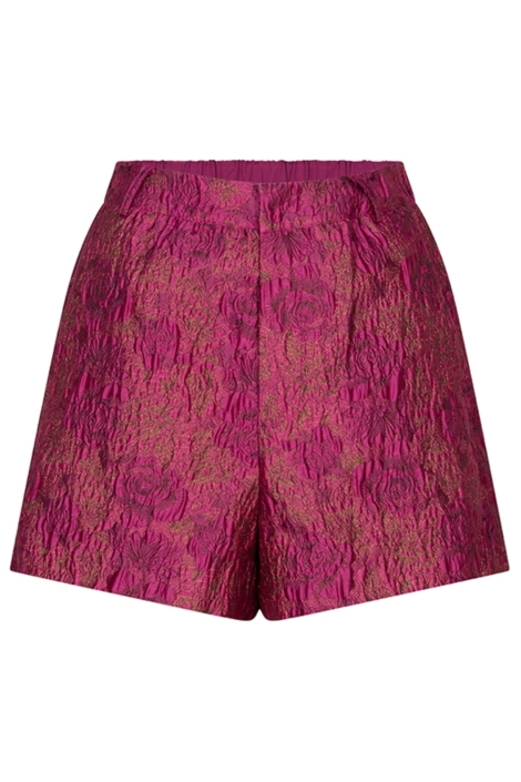 Lofty Manner paarse dames korte broek | Vooraanzicht