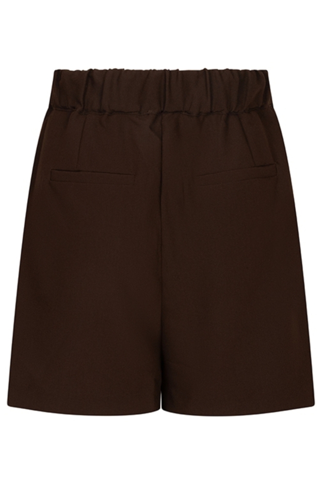 Lofty Manner bruine dames korte broek | Achteraanzicht