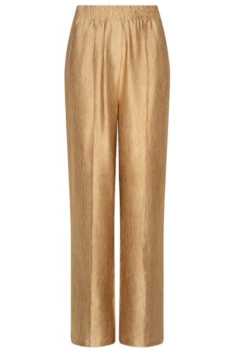 Lofty Manner camel dames broek | Vooraanzicht
