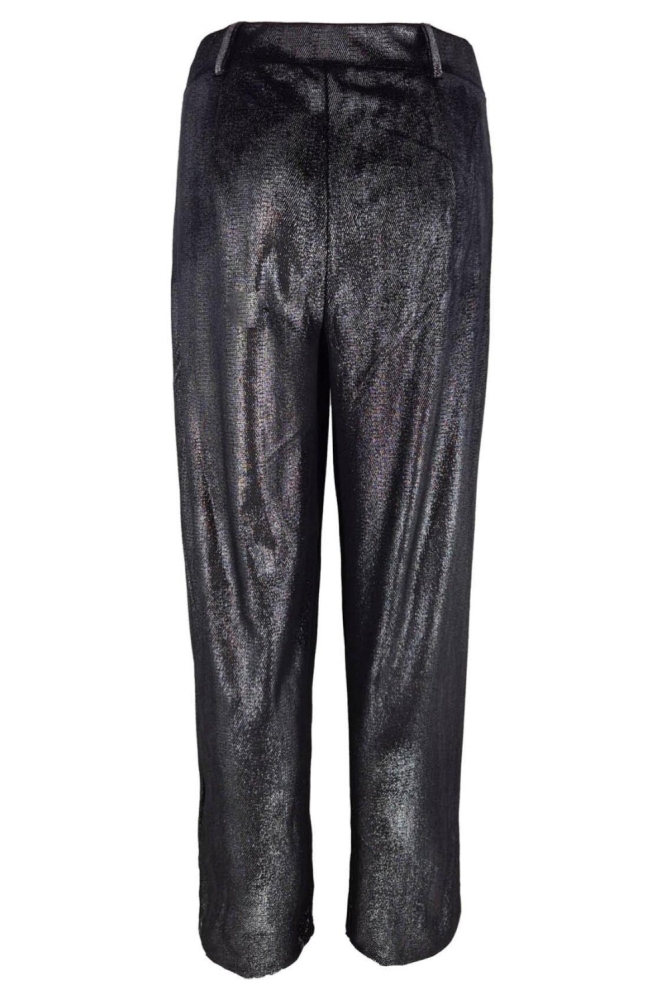 FOS Amsterdam zwarte dames broek | Achteraanzicht