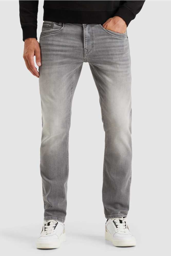 PME legend grijze heren jeans | Model vooraanzicht